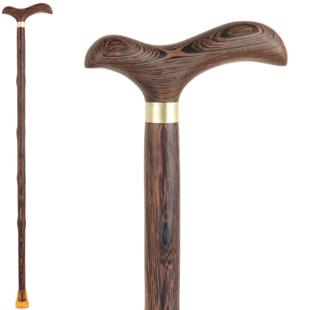 Legno, Legno Massello, Bastone da Passeggio Solido Antiscivolo Leggero per Disabili e Anziani, Bastoni da Trekking/Bastone da Passeggio per Equilibrio, Aiuto per la Mobilità, Legno di Ala di Pollo,8