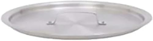 Tuxton China WAZB-084 TUXWARE Tapa, (8.5625" x 8.5625" - O.A.), Mango plano, Aluminio, Paquete de 6