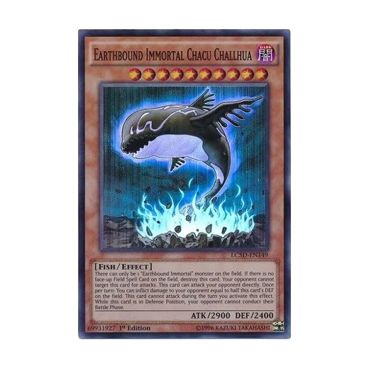 YU-GI-OH! - Earthbound Immortal Chacu Challhua (LC5D-EN149) - Legendary Collection 5D's Mega Pack - 1st Edition - Super Rare