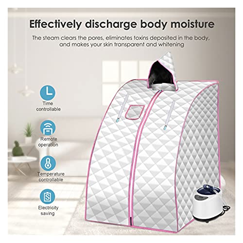 Dampfsauna Spa tragbar Portable Sauna Generator-Zimmer for Sauna SPA Größeres Zelt tragbares Dampfbad verlieren Gewicht Detox-Therapie-Dampffalten-Sauna-Kabine Leicht zu bedienen – Bild 6