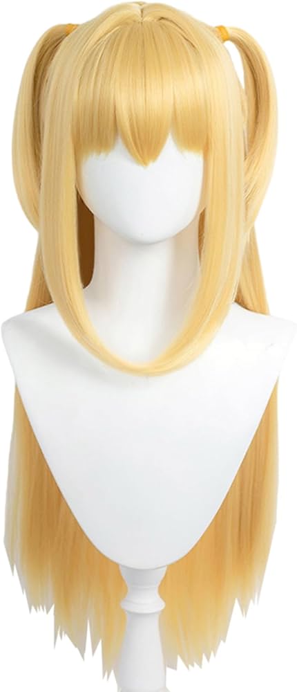 Amazon.co.jp: 弥海砂 コスプレウィッグ かつら ツインテール 小物
