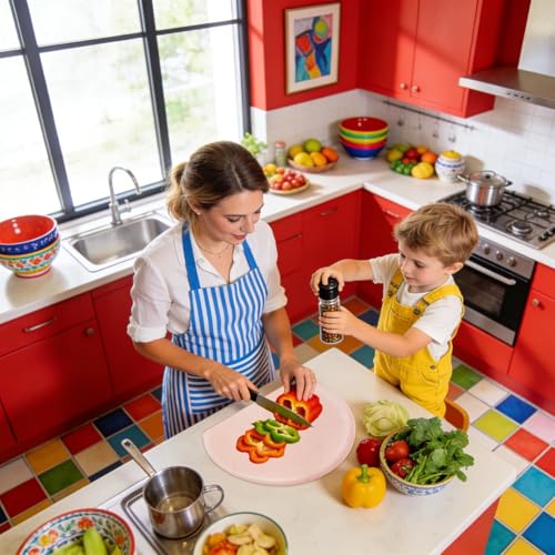 Tablas de cocina lavables y resistentes para la preparación de alimentos 4