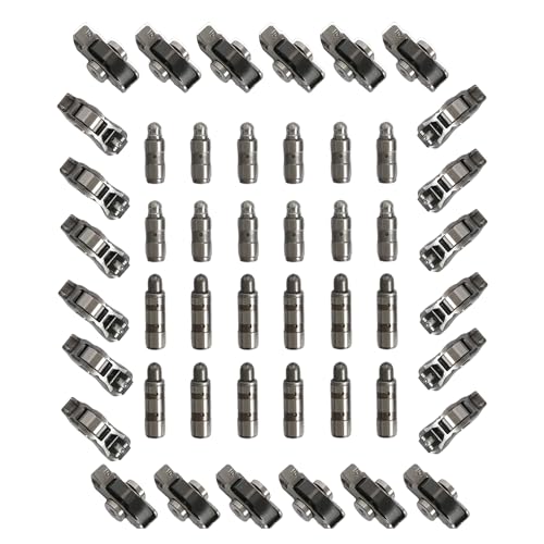 24Pcs Intake & Exhaust Lifters Rocker Arms Fit For Dodge Durango Challenger Charger Journey Chrysler 300 Jeep Wrangler Ram 1500 3.6L 2016-2024 5047979AA, 05047896AD, 68245463AA, 05184296AH