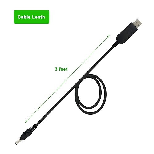 Miniatura 6 de PDEEY Cable de carga USB de repuesto para Alexa Echo Dot 3 generación, Dot 5 generación, cargador Dot de 4 generación, (no para Echo 4. generación)