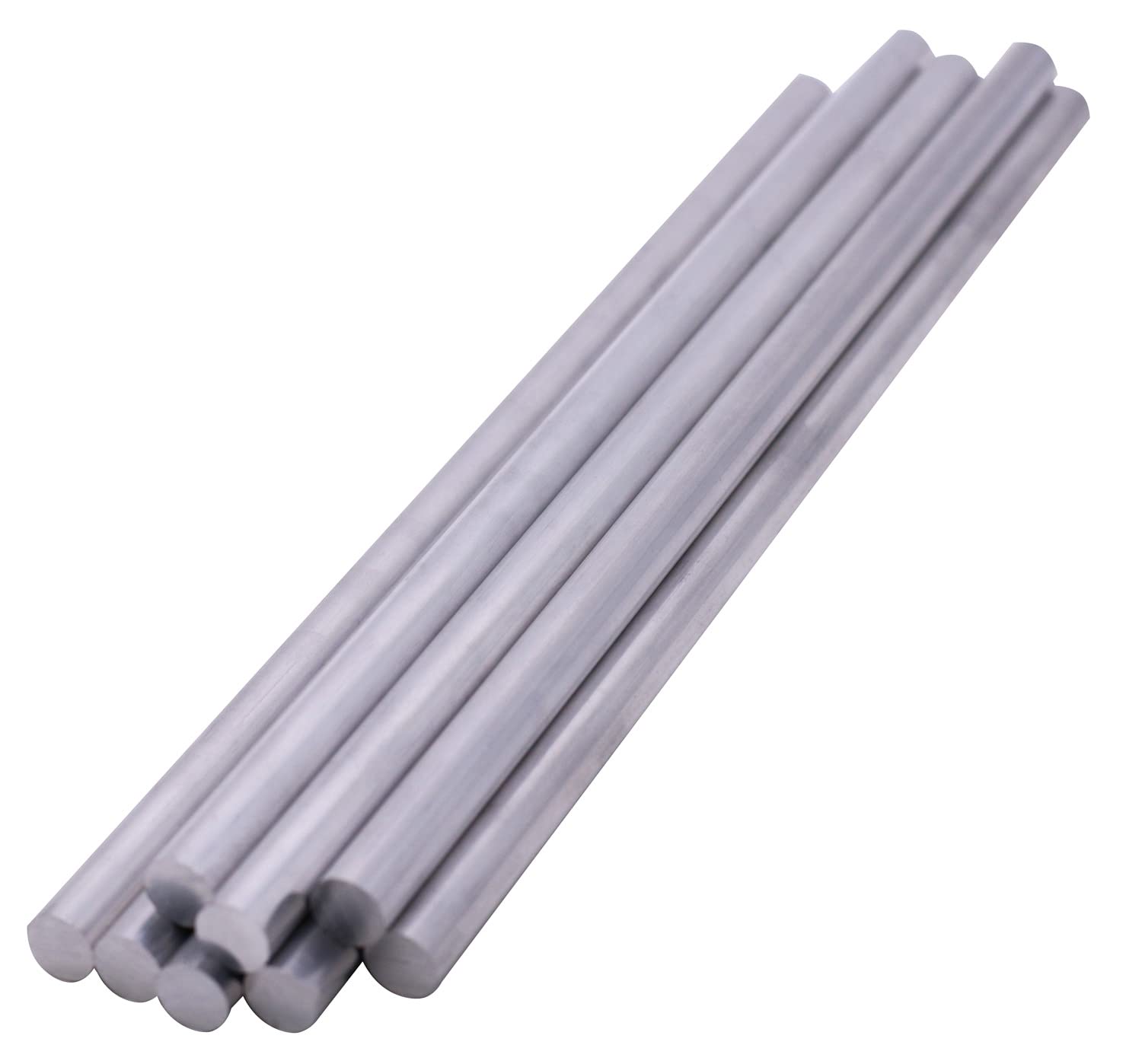 Aluminum Round Rods - 8 Pieces 1/2" x 12" -2 Aluminum Round Rods - 8 Pieces 1/2" x 12" -2