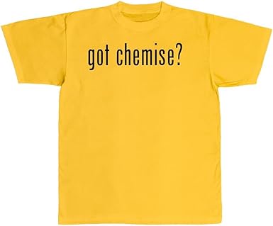 Amazon.com: Got Chemise? – NEW adultos playera de manga corta para hombre,  3XL, Amarillo : Ropa, Zapatos y Joyería