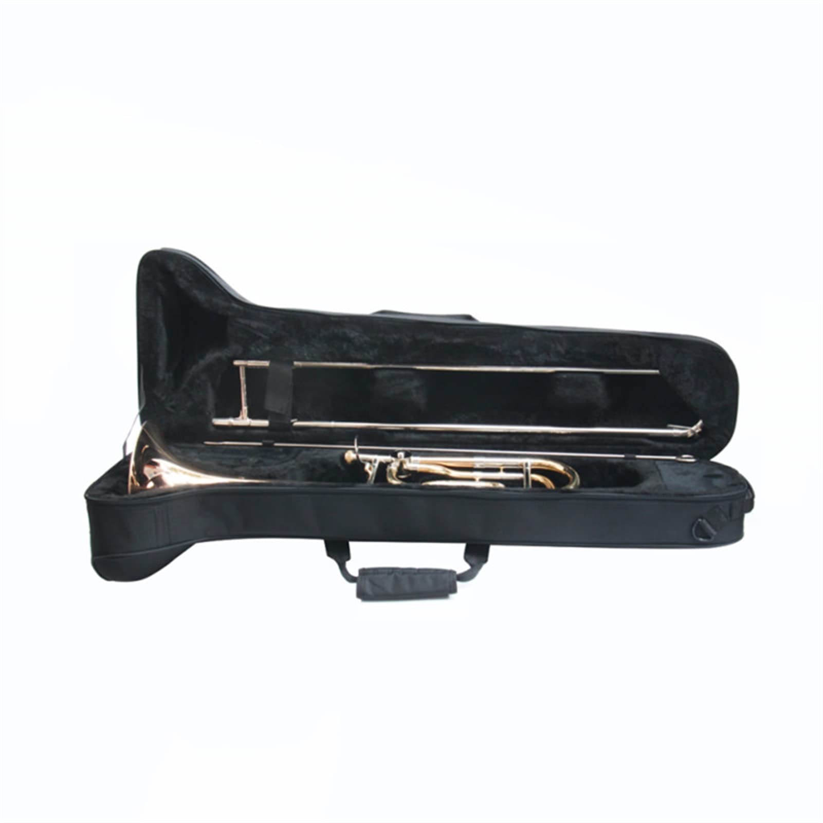 Tenor płaski B-Tot-F-puzon biały miedziany instrument do zabawy w fajki