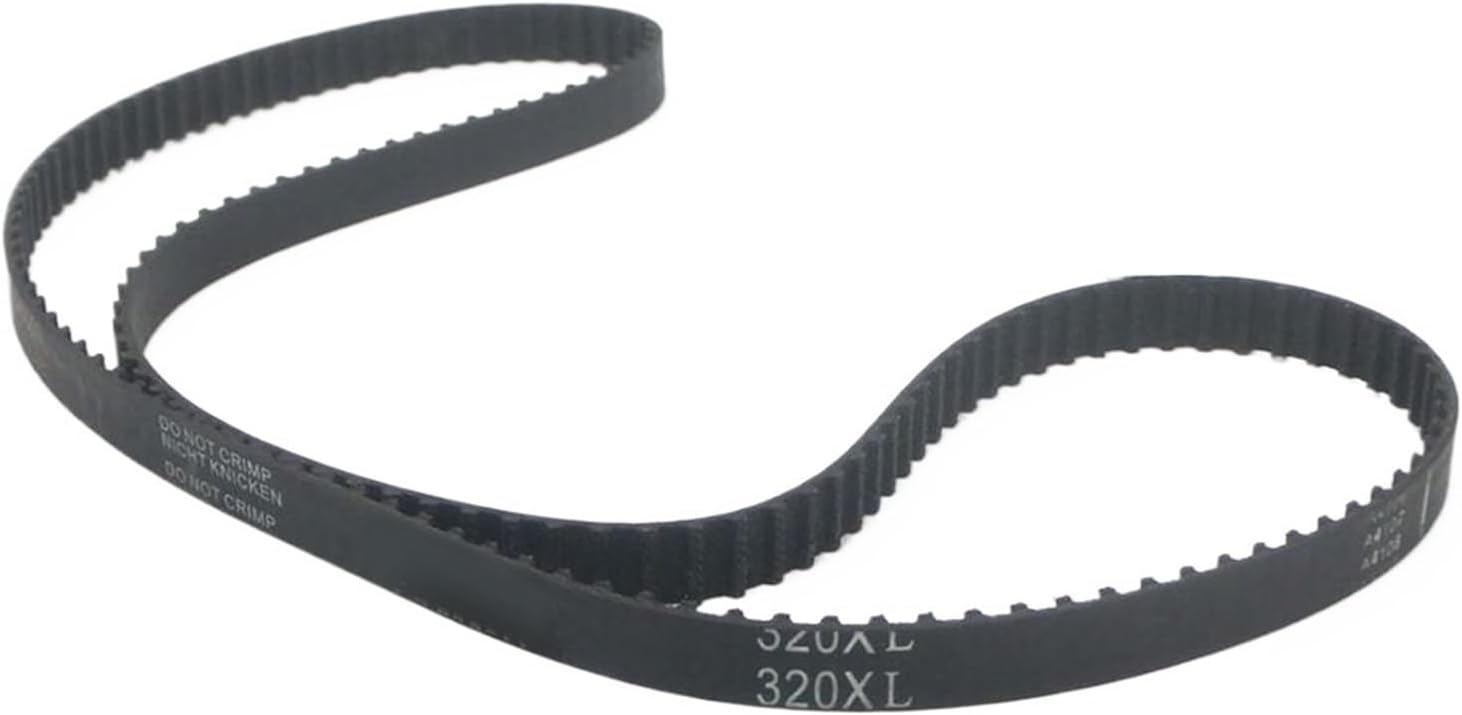 2pcs XL Belt Closed Loop Rubber Belt 310/312/316/320/322/326/330/334/336/338/340/348XL 10mm Width Gear Belt