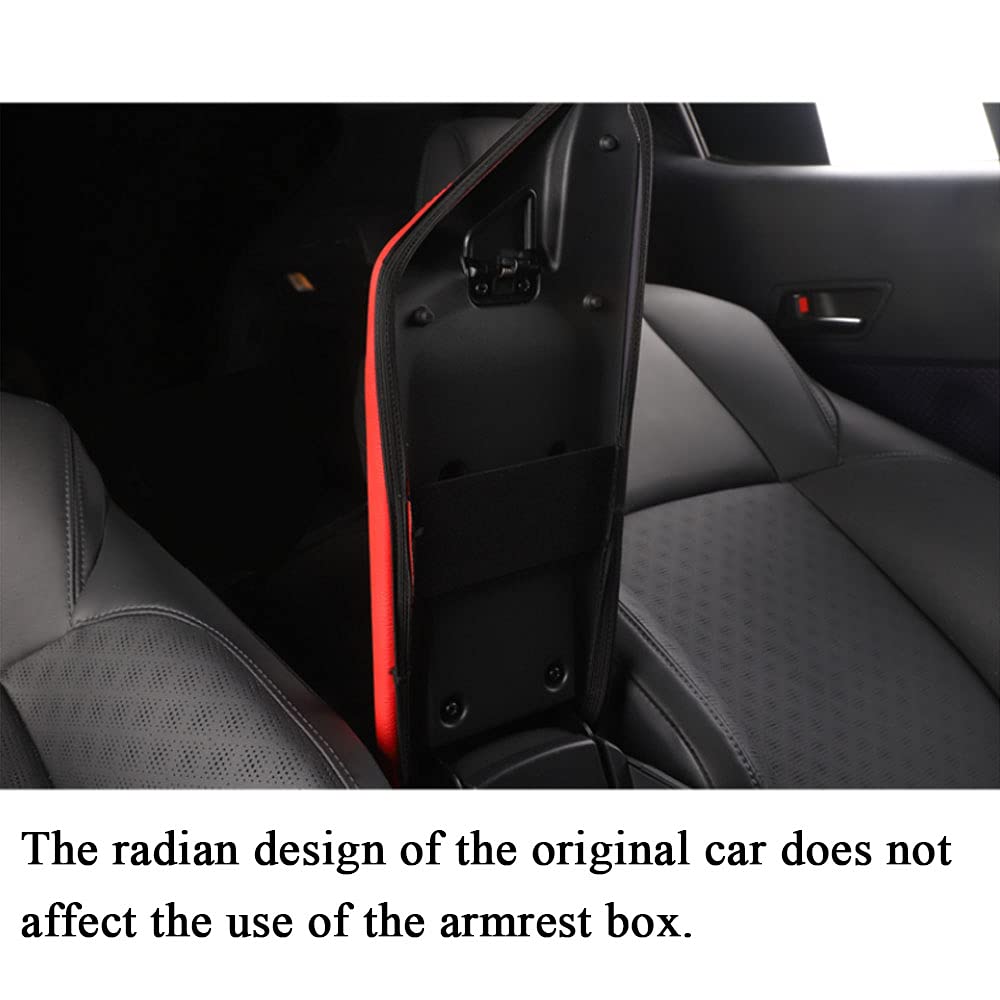 Ashata Housse D'accoudoir De Voiture 2 Pièces Housse D'accoudoir De