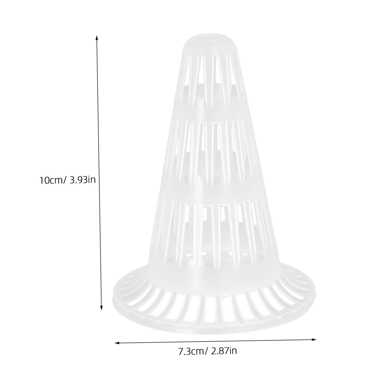 IWOWHERO Flowerpot Drainage Netting Pads 10pcs Plant Pot Bottom Netting Pad Planter Hole Mesh Mats for Healthy Plant Growth