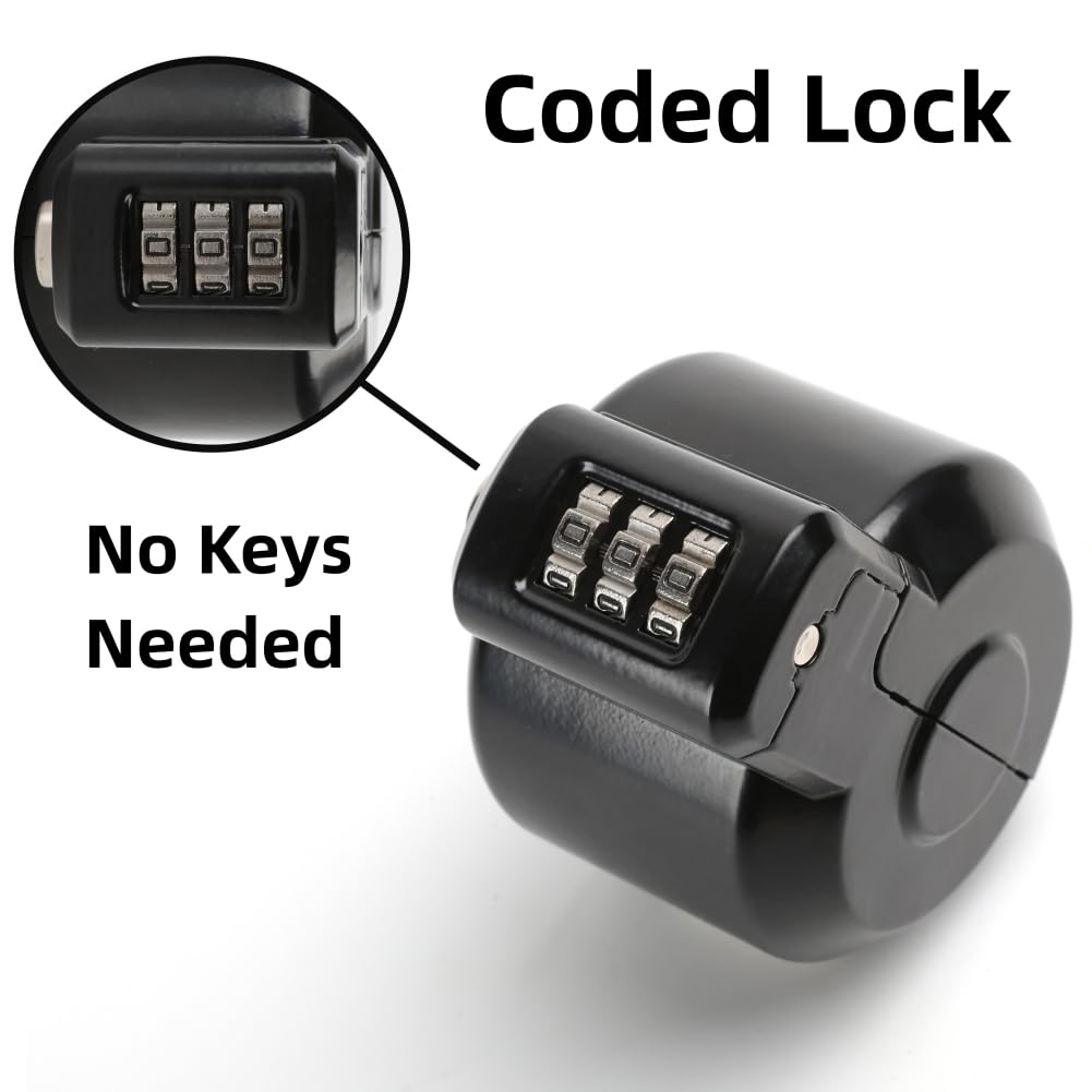 Door Knob Lockout Device - No Key Needed -3