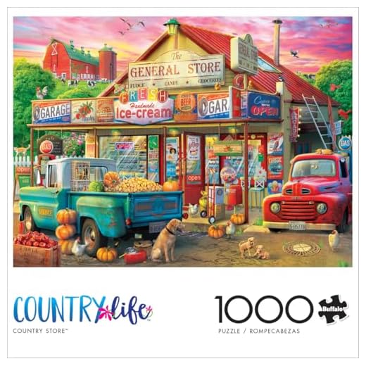 Buffalo Games - Country Store - 1000 Piece Jigsaw Puzzle