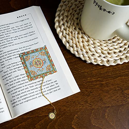 Kizosa Metal Bookmark,Unique Gifts,Personalized Bookmarks For Women Teacher Girls,Brass Hollow Art Thin Book Markers Gifts For Book Lovers,New Year Birthday Valentine Book Mark Gift (Art Bookmark) #TOP4