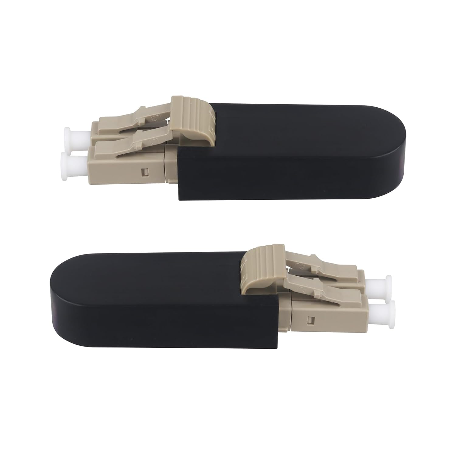 10 Pack LC/UPC Fiber Optic Loopback Adapter 9/125 Singlemode Optical Cable Test Adapter Connector for Testing Applications