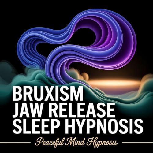 Diseño de la portada del título Bruxism Jaw Release Sleep Hypnosis