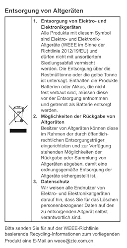 ZTE Blade A5 Blue (13,84 cm (5,45 Pulgadas), Pantalla HD+, 16 GB de Memoria Interna y 1 GB de RAM, cámara Principal de 8 MP, cámara Frontal de 5 MP, Android), Color Azul - imagen 2