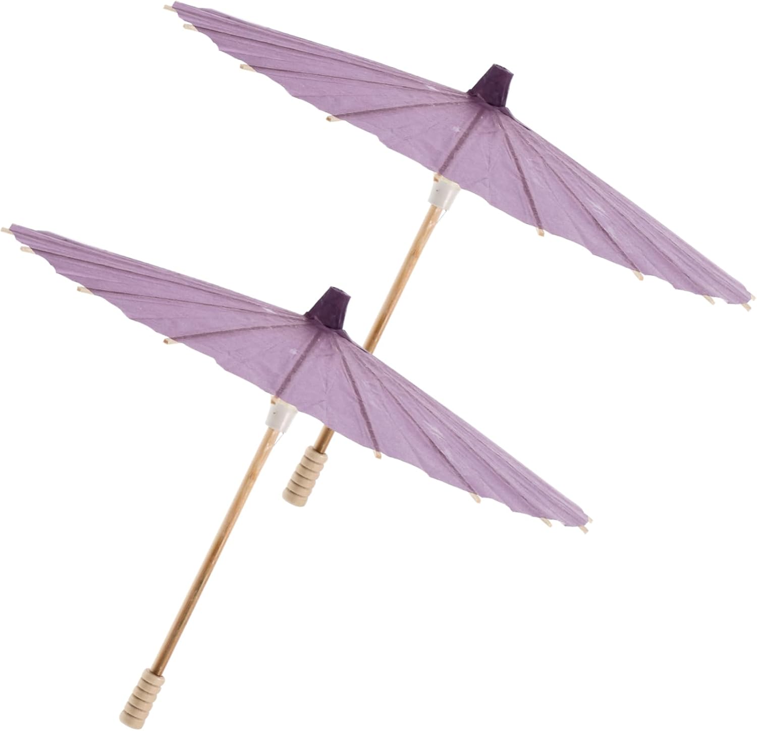 Gatuida 8pcs Diy Blank Paper Umbrella Small Decorative Umbrella for Photography Crafts Weddings and Holiday Decor Elegant Oil Paper Parasol
