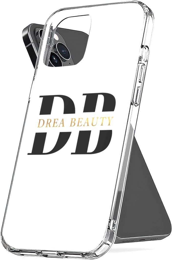 Phone Case Compatible with iPhone Drea Max Beauty Accessories Plus Scratch Logo Pro 15 Series Waterproof Transparent Funny