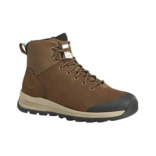 Carhartt Men's Outdoor WP 5" Soft Toe Hiker Boot Hiking, Dark Brown, 11.5