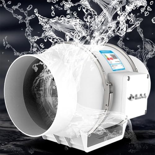 Ventilateur de conduit compact pour évacuation rapide de l'humidité