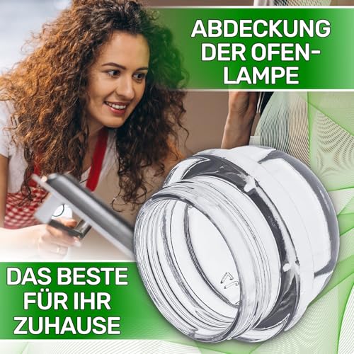 ONIX TECH Abdeckung Backofenlampe Ø 41 mm mit Original Code 639157 für Gorenje - MADE IN GERMANY