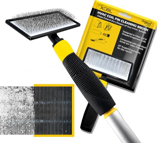 Finxcel Coil Cleaning Brush for HVAC & AC – Evaporator