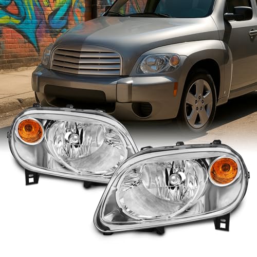 AKKON - For Chevy HHR Amber Chrome Bezel OE Replacement