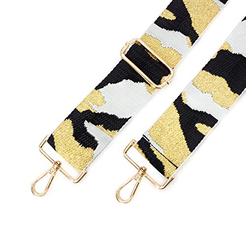 Wolven Adjustable Purse Strap Replacement Crossbody Shoulder Strap For Handbag Laptop Bag Etc - (Bwg) #TOP2