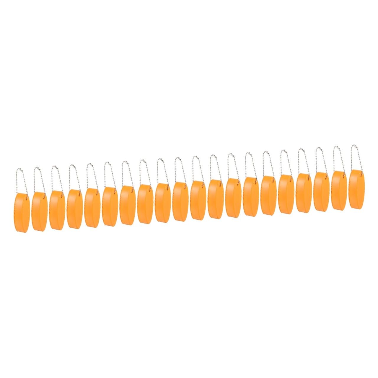 INOOMP 4 Set Portachiavi Galleggiante Portachiavi Ovale Decorativo per attività Allaperto 5 Pezzi * 4