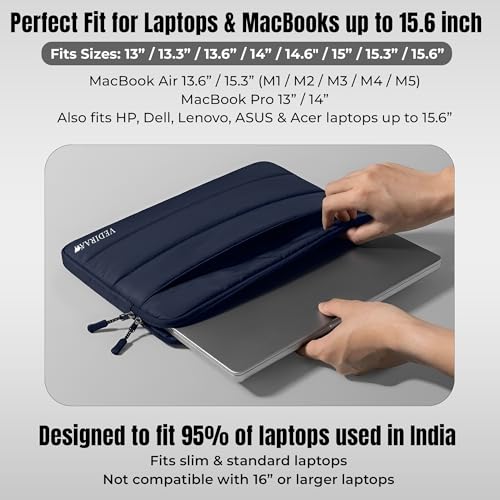 Image of Laptop Sleeve 15.6 inch Bag /Compatible with Macbook Air /Pro /Water resistant /Laptop Case Cover /Scratches Proof /Shockproof Cover Bag For Office Use /Suitable for dell,hp,asus,Lenovo laptop Sleeve