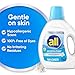 all Sensitive Fresh Liquid Laundry Detergent, Hypoallergenic Spring Breeze Scent & Free of Dyes, Gentle for Sensitive Skin, 73 oz