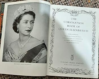 Hardcover The Coronation book of Queen Elizabeth II Book