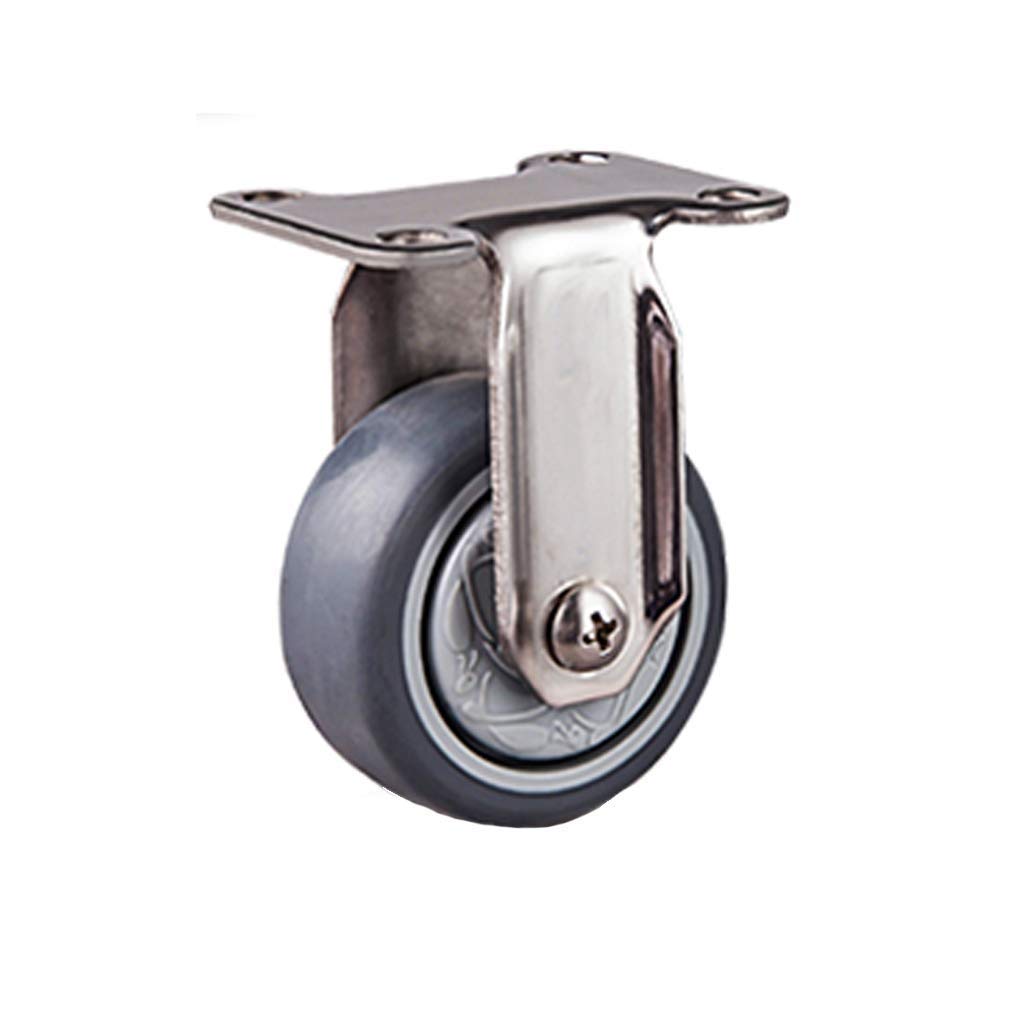 Roulettes pivotantes 50 mm caoutchouc TPR mouvement silencieux 120 kg