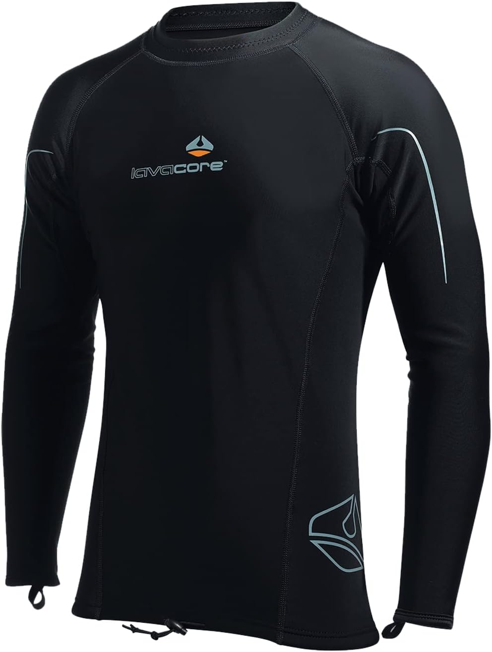 Lavacore Men's Polytherm Long Sleeve Thermal Top – Windproof, Durable, and UPF 50+ Protection