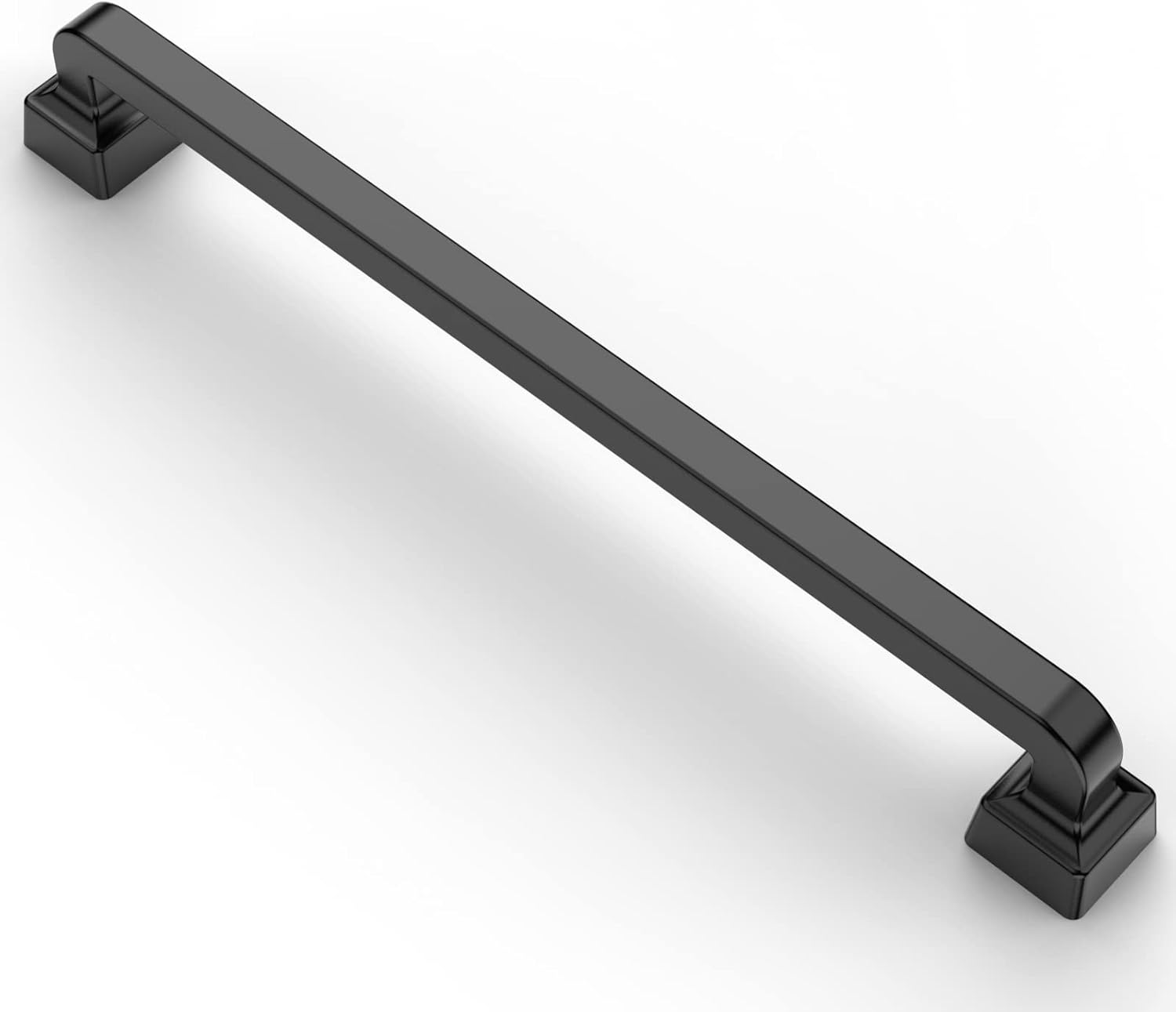 Asidrama 10 Pack 7.5 Inch(192mm) Matte Black Kitchen Handles