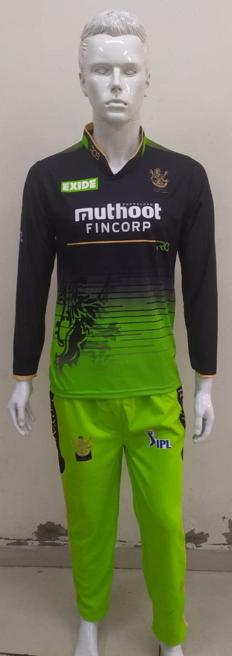 Buy REPLY RCB 2021 IPL Green Full 