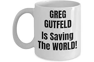 9699046-Greg Gutfeld Funny Mug: Wake up with Gutfeld!