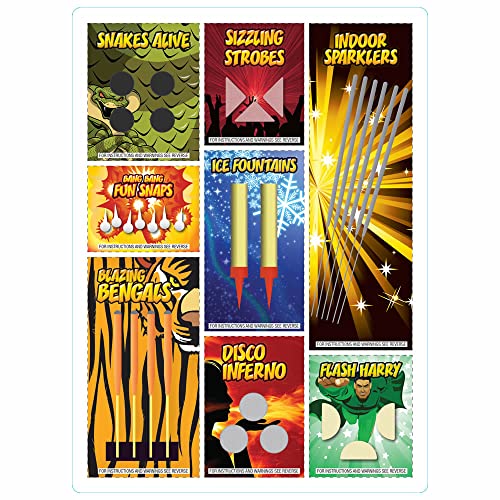 Indoor Fireworks Selection Box A Collection of Nostalgic Novelty
