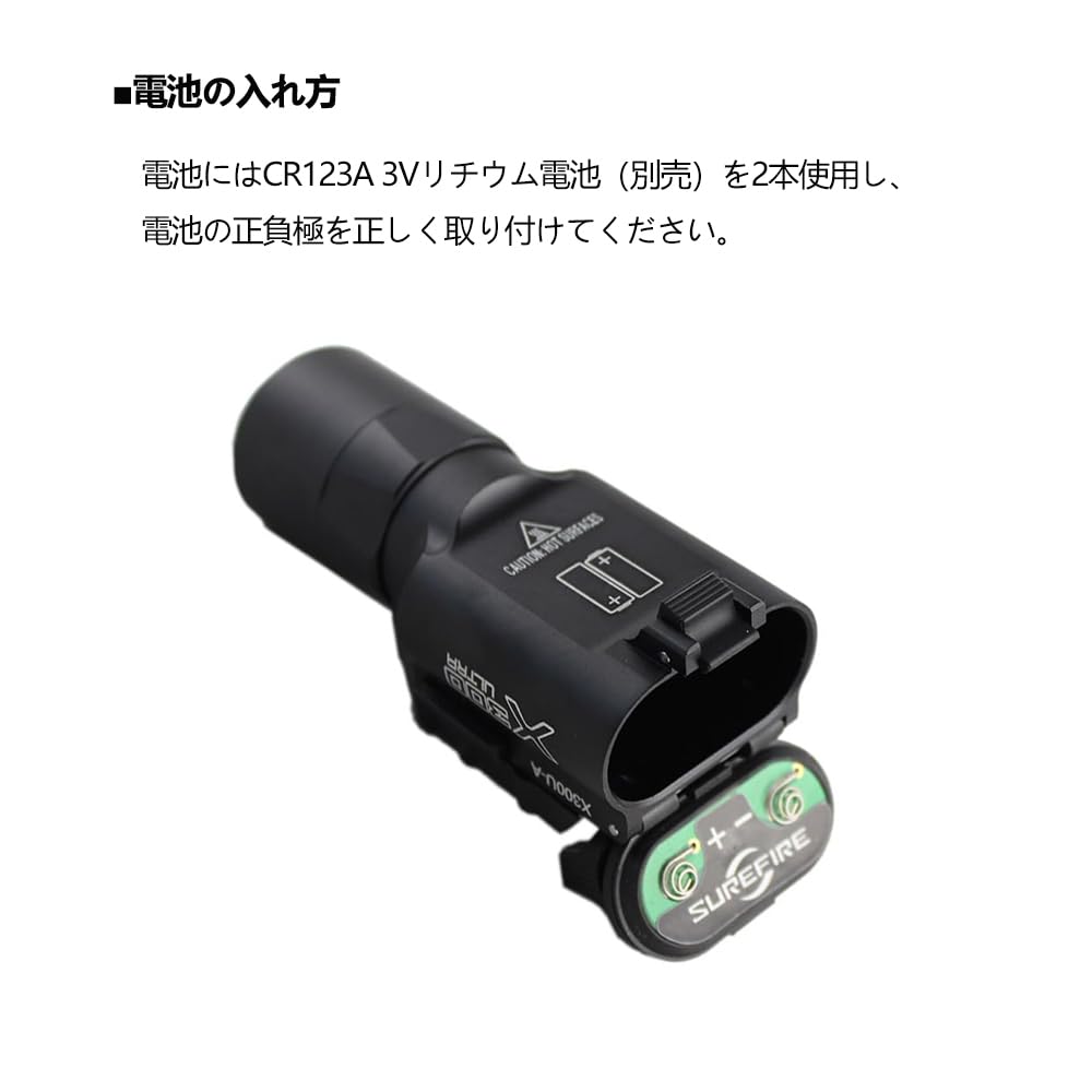 Amazon.co.jp: ASNIED シュアファイアタイプ X300 ULTRA