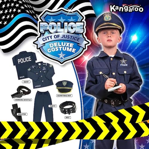 Kangaroo KM-10406 Police Halloween Costume thumb #4