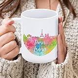 samie porcelaine blanche paris [Matériau] : tasse en céramique de haute qualité. (Fabriqué aux États-Unis, les marchandises peuvent être livrées rapidement à vous.)