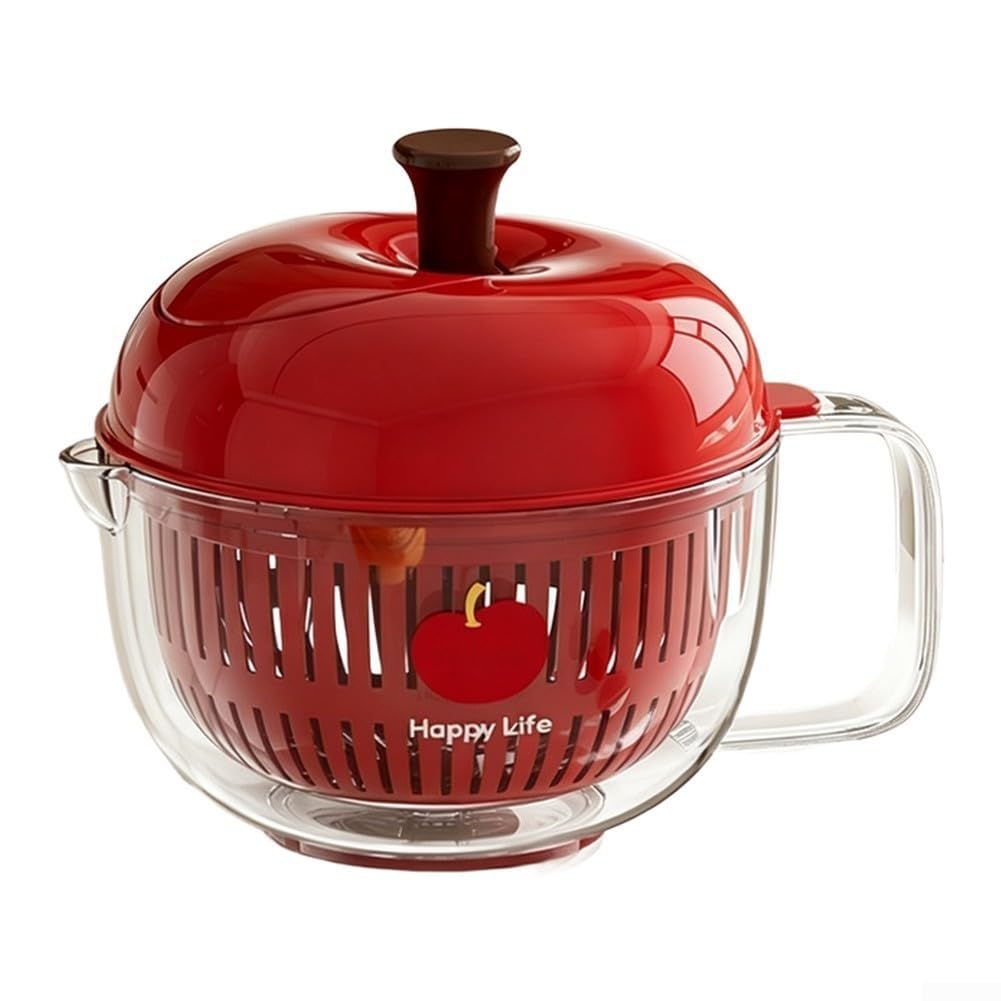 Fauhapyway Centrifugadora Fruta Verdura Base Antideslizante(red)