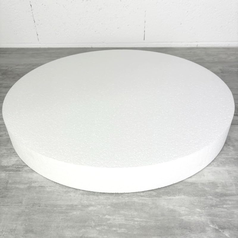 Lealoo Disque épaisseur 7 cm, diamètre 60 cm, polystyrène Pro Haute densité, Dummy