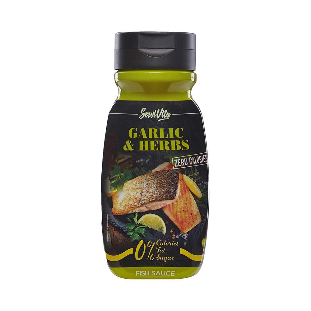 Servivita Salsa 0% Ajo-Hierbas 320 ml