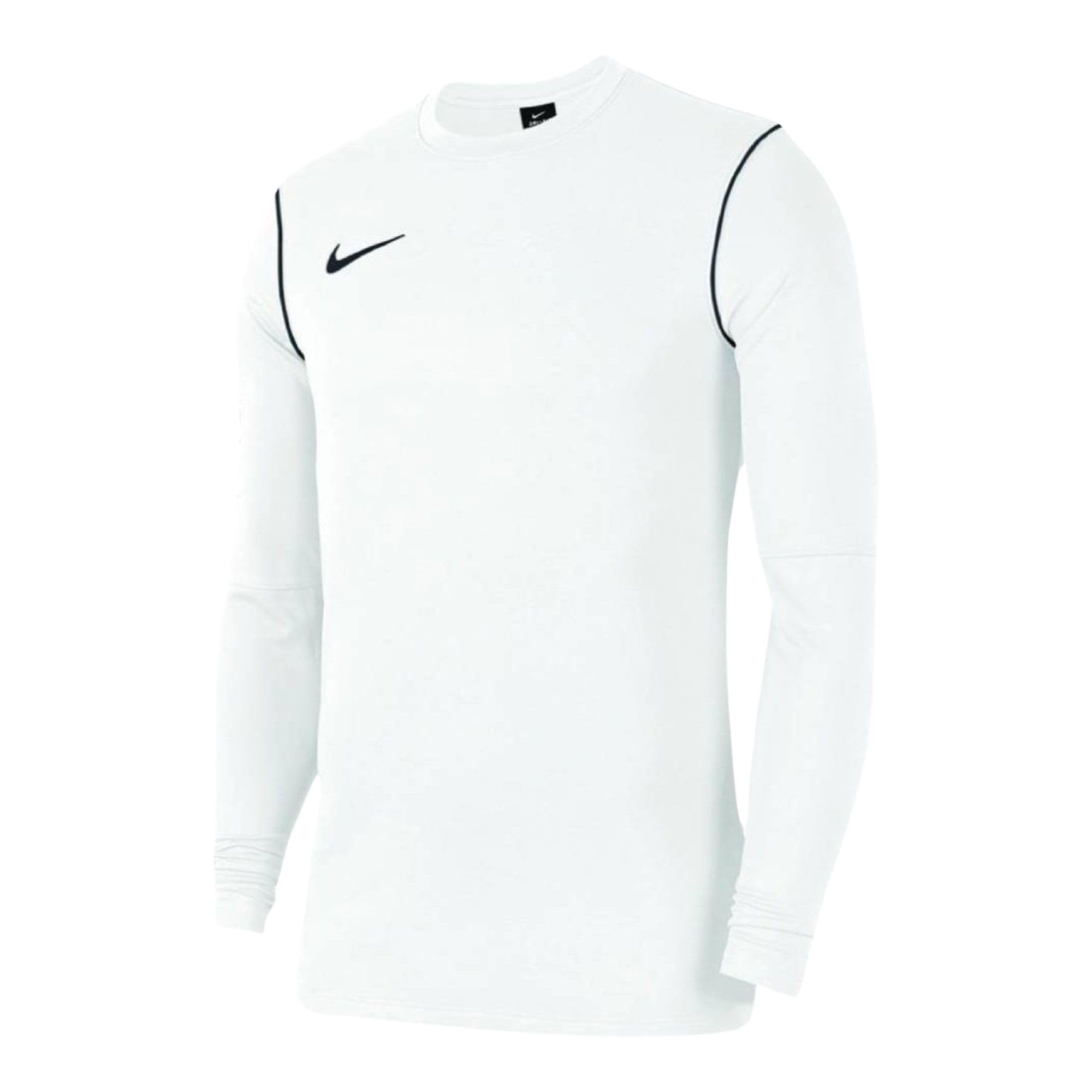 Nike FJ3004-100 M NK DF PARK20 Crew TOP R Sweatshirt Men's White/Black/Black Size M