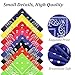Yuanchu 80 Pcs Bandanas Paisley for Men, 22 inch Cowboy Polyester Head Scarf Square Headband Multipurpose Headwear for Women Party Costume