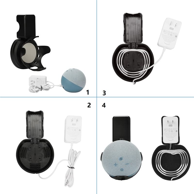 Soporte de pared para Echo Dot 5 ideal para cocinas y baños modernos 6