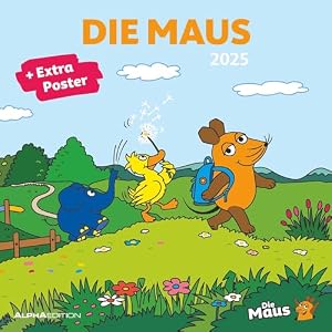 Alpha Edition Die Maus 2025 Wandkalender