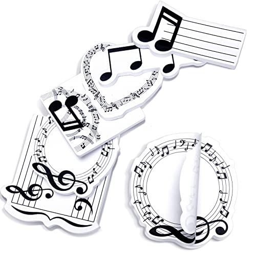 Notes adhésives mignonnes de musique pour organiser vos cahiers et partitions