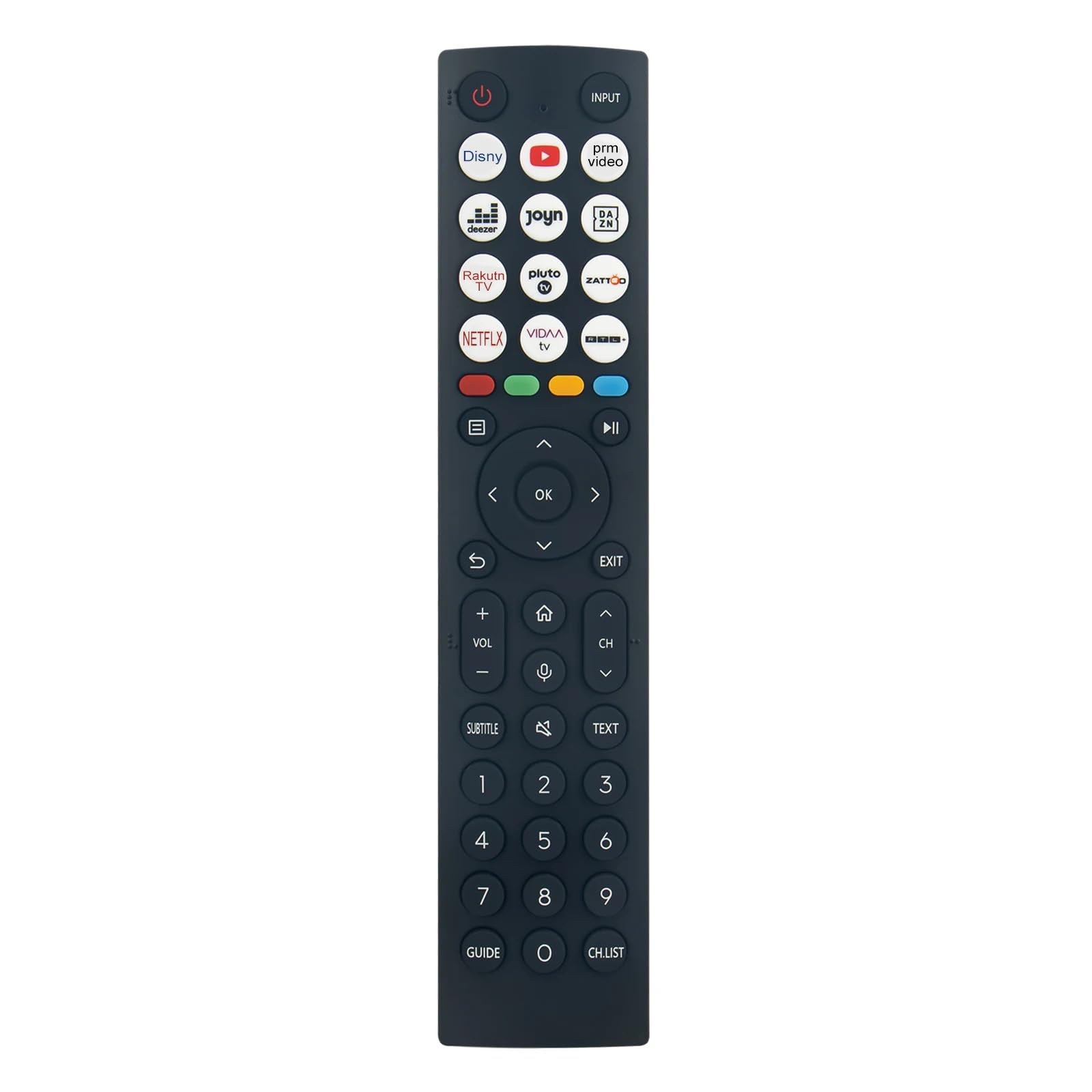 1 szt. ERF2M36-0011 głos zastąpiony pilotem pasuje do telewizora 43E7KQ 50E7KQ 55E7KQ 65E7KQ 75E7KQ